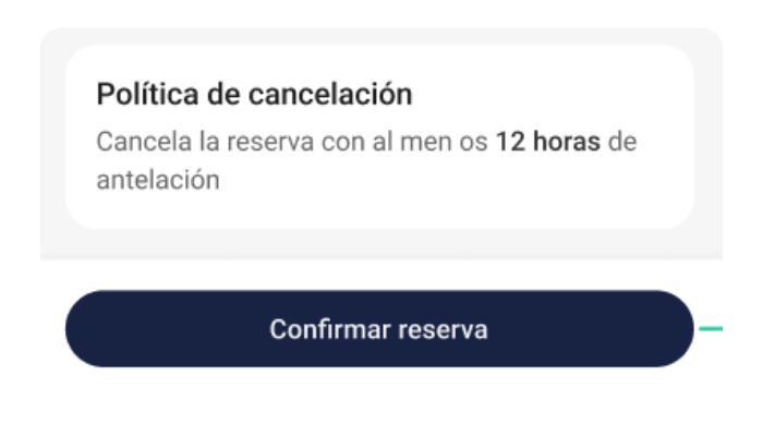 Política de cancelación