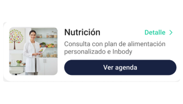 Notificación de nutrición