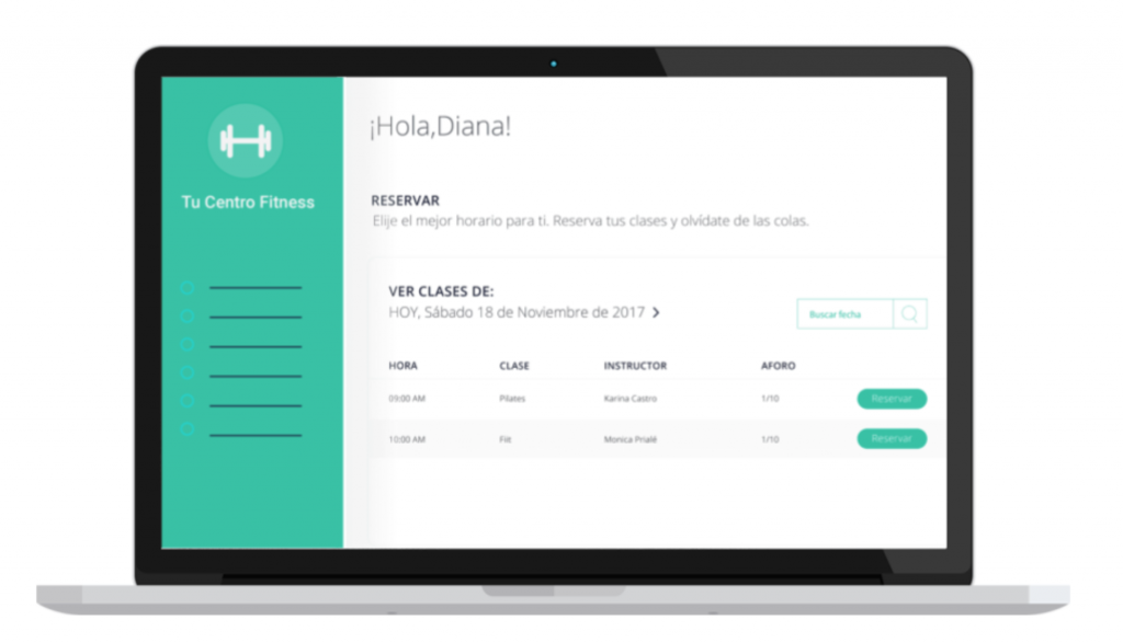 Sistema de Fitco - software de retención y administración para boutique fitness